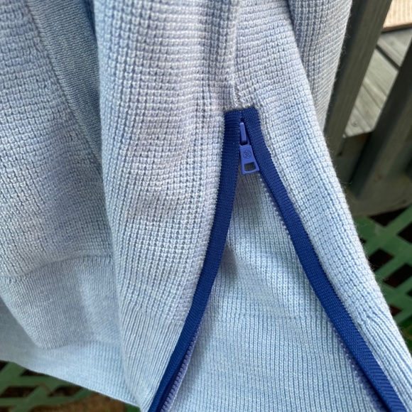 $295 NEW Gfore Women’s Golf Waffle Stitch Merino Wool Quarter Zip Sweater G/FORE - Picture 9 of 15